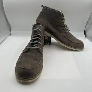 Varese Sydney Chukka Boots Men's Size 13 ,Gray Leather